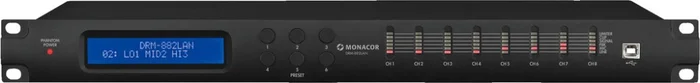 MONACOR DRM-882LAN Digital-8×8-Matrix-Router