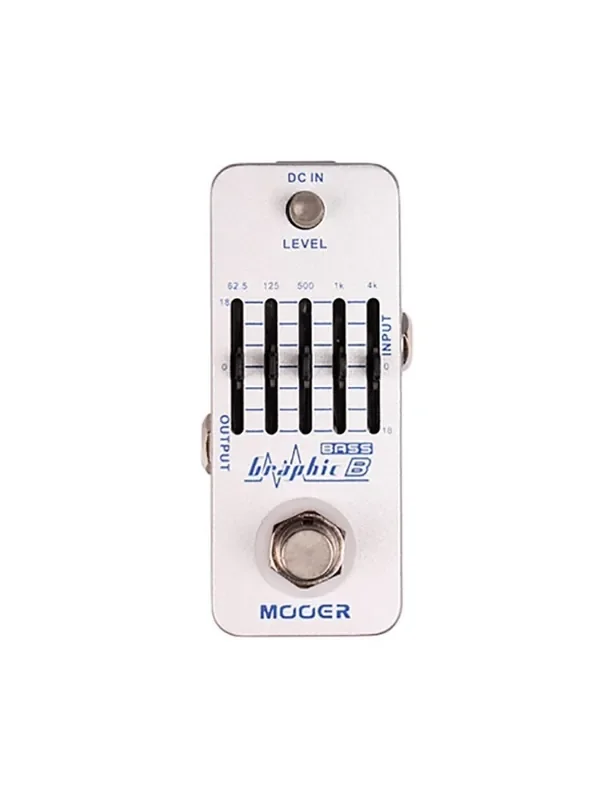 MOOER BASS GRAPHIC EQ PEDAL Pedal ecualizador para bajo