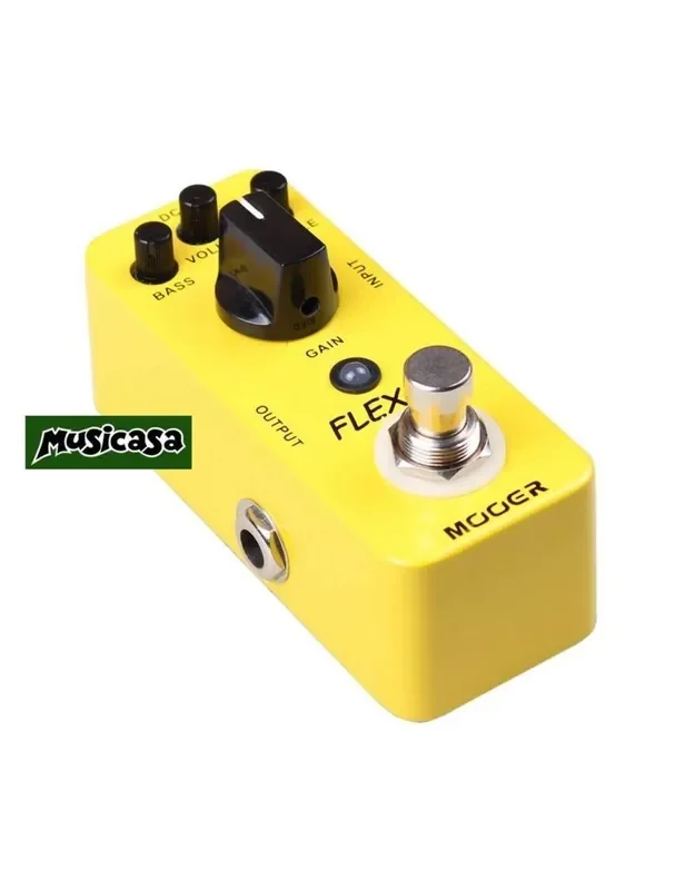 MOOER FLEX BOOST YELLOW COMPACT PEDAL