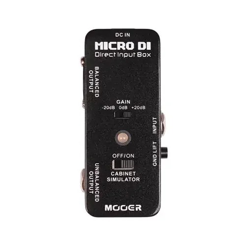 MOOER Micro DI – Effektpedal