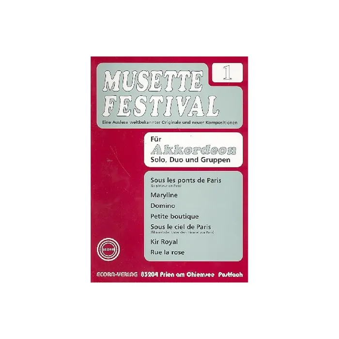 Musette Festival Band 1 für