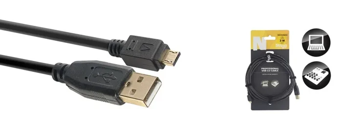 N-Serie USB 2.0 Kabel – 3 m – schwarz