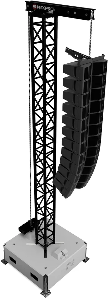 Naxpro-Truss TD34 PA-Tower 05 – schwarz