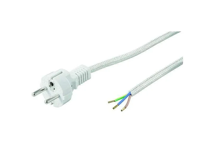 Netzkabel lose Ware, Schutzkontakt-Stecker>offene Enden