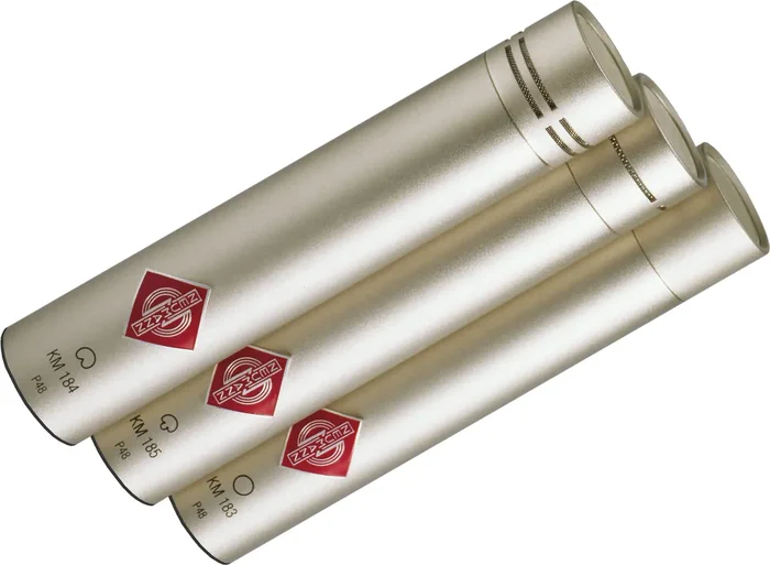 Neumann KM 185 Stereo Set Silber