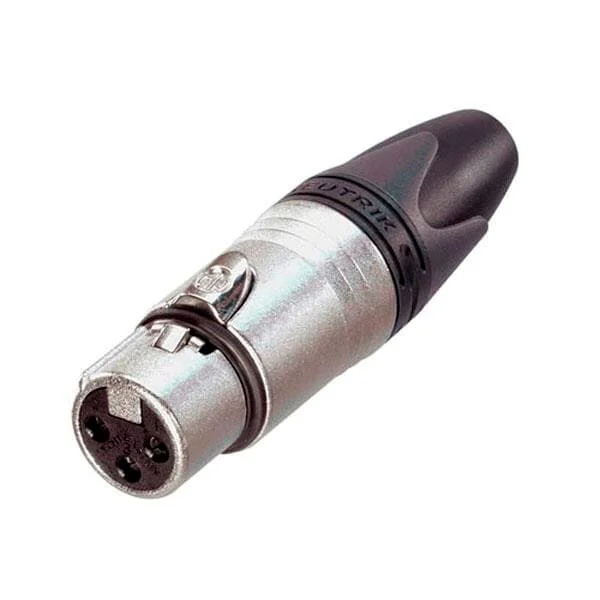Neutrik 3 Pol XLR Stecker weiblich nickel – XX Serie