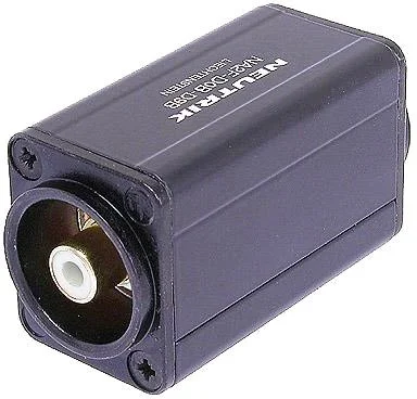 Neutrik NA 2 BBNCD 9 B Adapter BNC female auf Cinch female