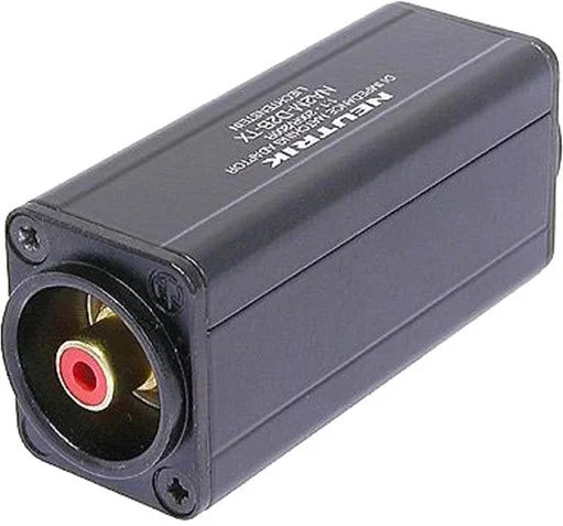 Neutrik NA 2 FD 2 BTX Symmetrie Adapter XLR female auf Cinch female