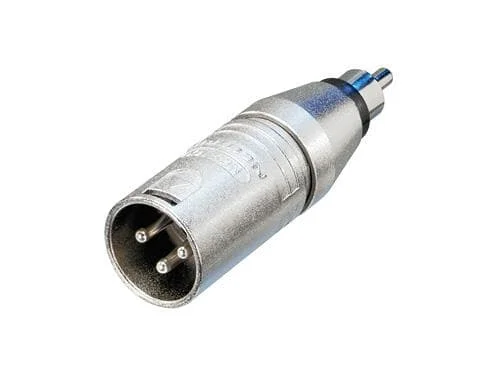 NEUTRIK NA2MPMM – Adapter, 3p XLR male auf Cinch male