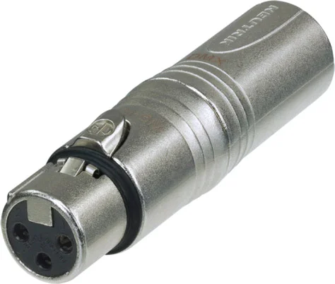 Neutrik NA3M5F – 3-pol male auf 5-pol female XLR Adapter