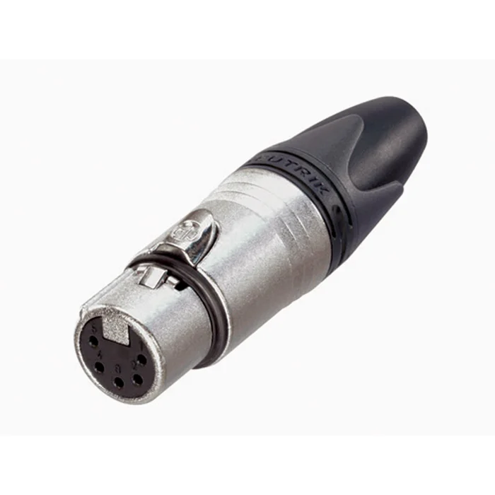 NEUTRIK XLR 5P Connector – female – Neutrik XX Silberkontakte – Nickelgehäuse