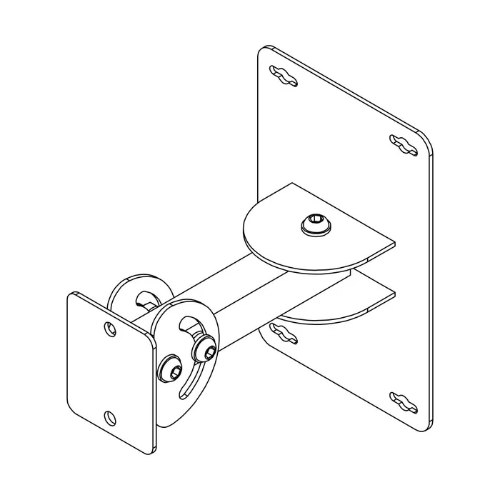 NEXT proaudio Adjustable wall Bracket für K5 / K5+