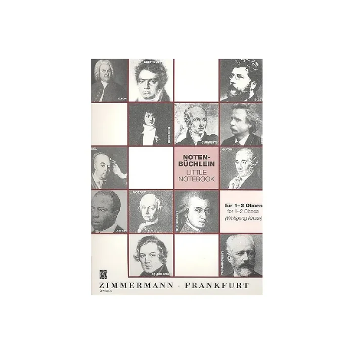 Notenbüchlein für 1-2 Oboen