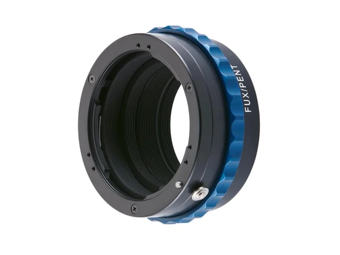 Novoflex Adapter Pentax K Objektive – an Fuji X-Mount Kamera m. Abblendfunktion