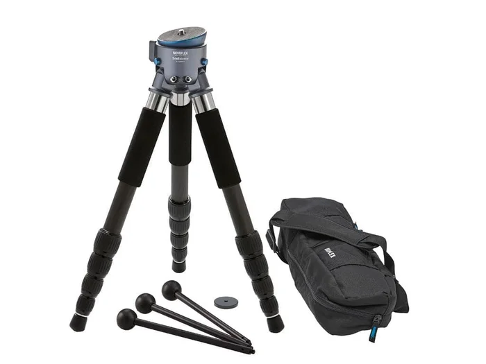 Novoflex TrioBalance mit kompakten 5-Segment Carbonbeinen