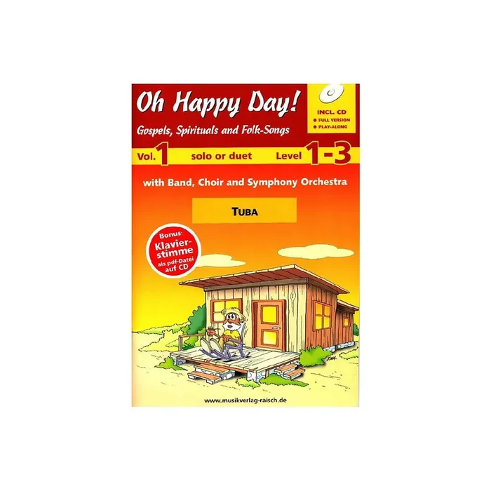 Oh happy Day vol.1 (+2 CD‘s) für 1-2 Tuben