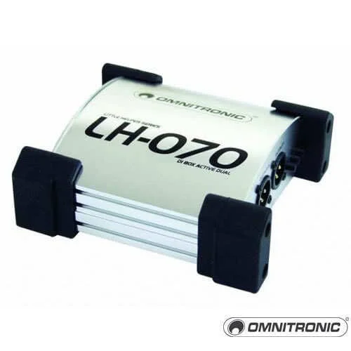 Omnitronic Aktive DI-Box 2 Kanal LH-70