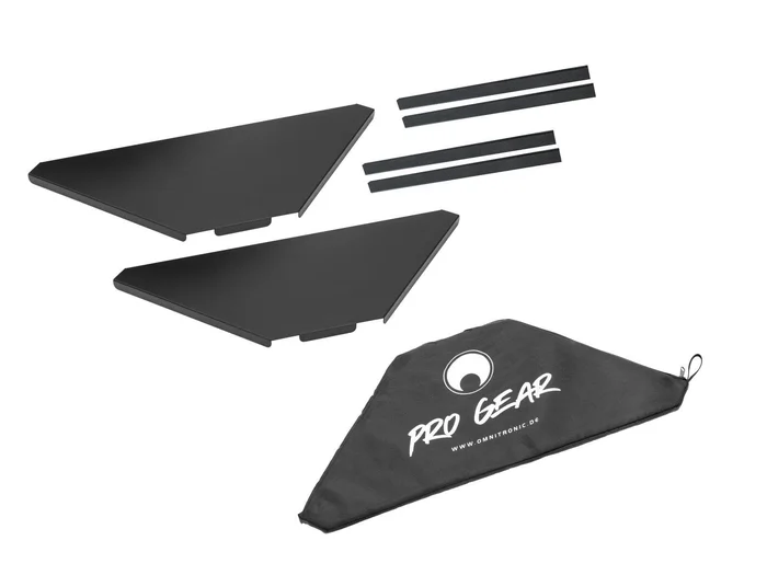 OMNITRONIC Eckplatten inkl. Tasche für Mobile DJ S