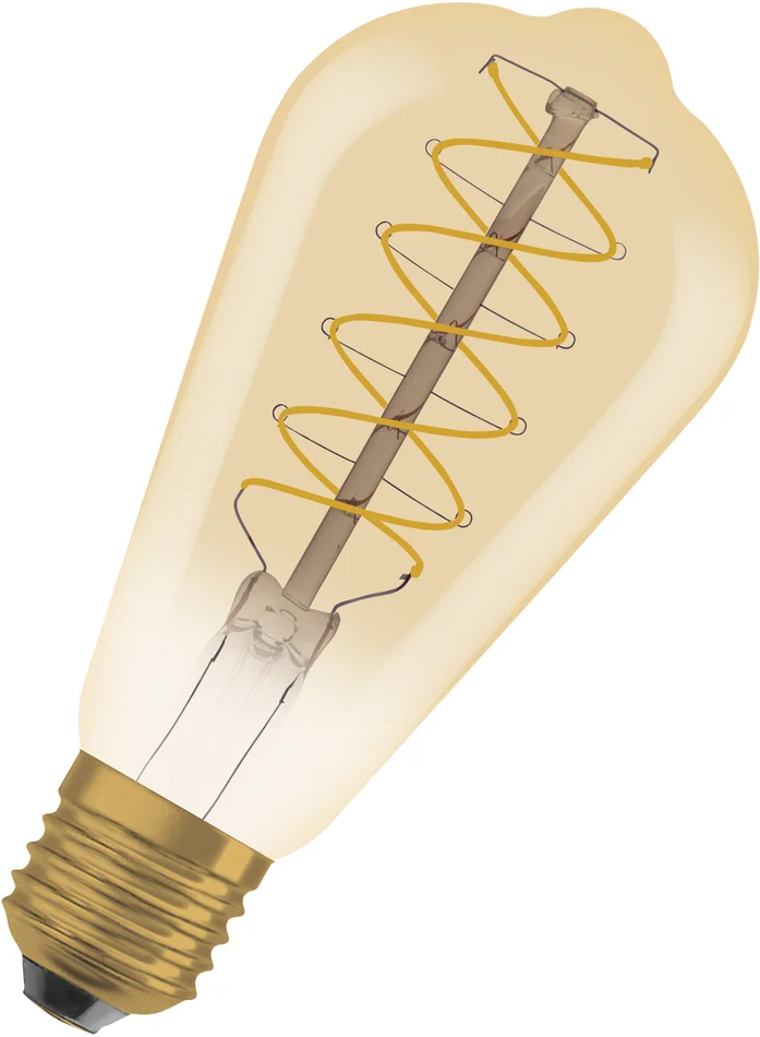 OSRAM Vintage 1906 Edison 37 Glühfaden DIM 4,8 W 822 Gold E27