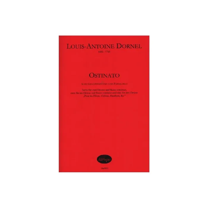 Ostinato – 8 Chaconnen und eine Passacaille