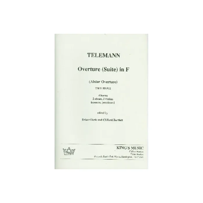 Ouvertüre F-Dur, TWV 55 F11