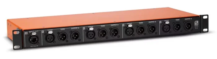 Palmer DELTA 4PM – 4-Kanal Passiver Mikrofon-Splitter mit Audio-over-Cat