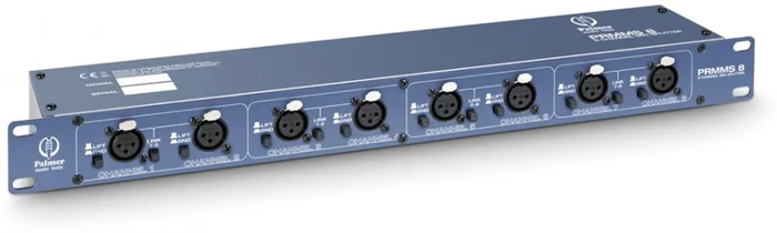 Palmer Pro RMMS 8 8-Kanal Mikrofon-Splitter