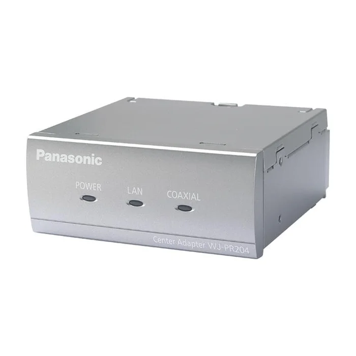 PANASONIC WJ-PR201E – Koax-LAN Konverter Empfängereinheit mit 4 Kanälen (PoE/PoE+ / Ü