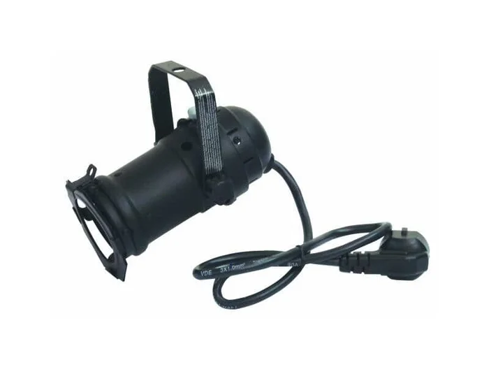 PAR-16 Spot schwarz 230V für GU-10 Lampe