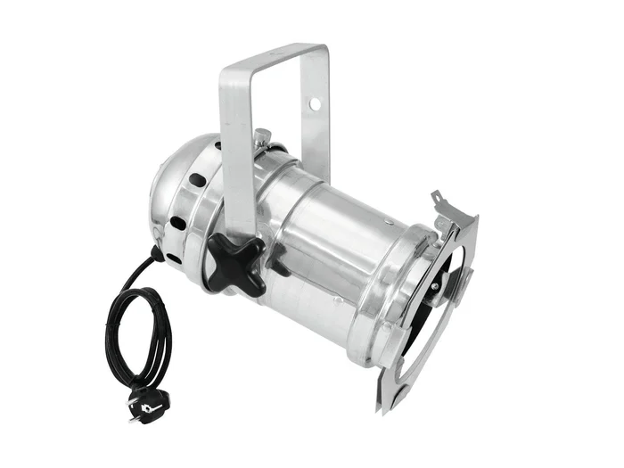 PAR-46 Spot, E-27 Sockel mit Kabel, alu