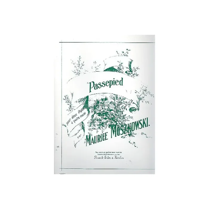 Passepied für 2 Klaviere