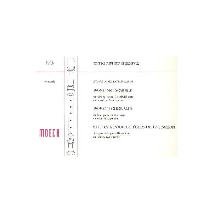 Passions-Choräle zu vier Stimmen