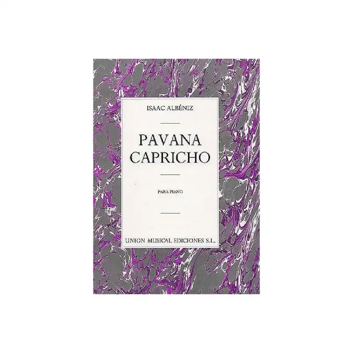 Pavana capricho op.12 para piano
