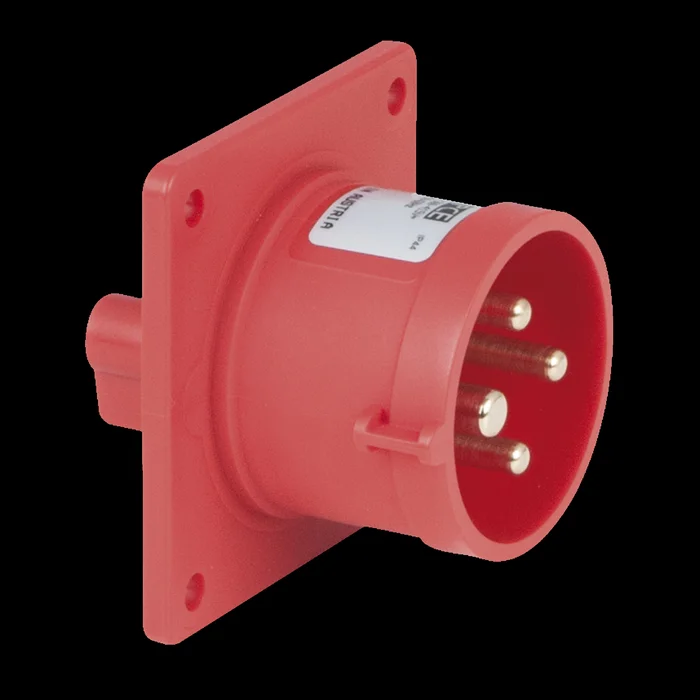 PCE CEE 16 A/400 V 4-pin Socket male Rot – IP44