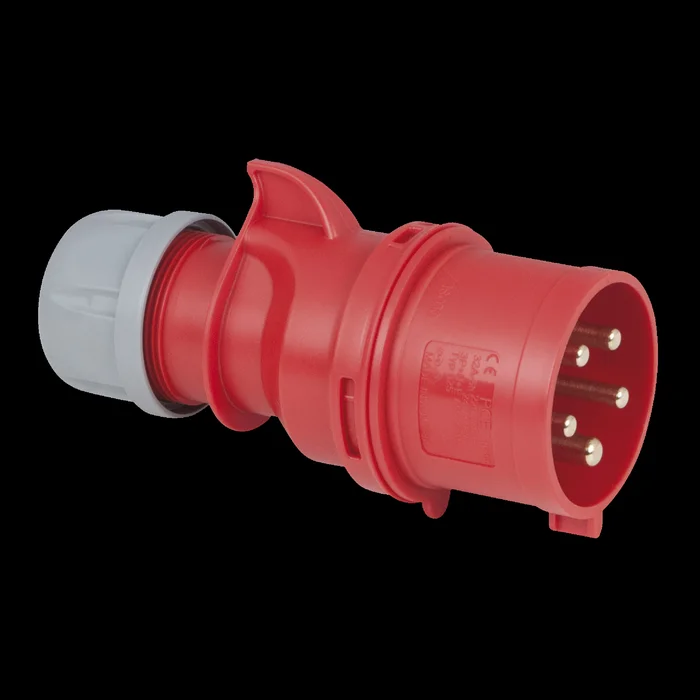 PCE CEE 32 A/400 V 5-pin Plug male Rot – IP44