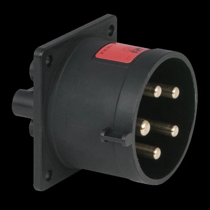 PCE CEE 32 A/400 V 5-pin Socket male Schwarz – IP44