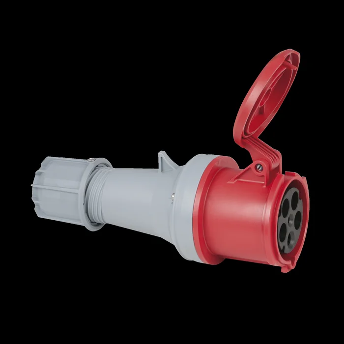 PCE CEE 63 A/400 V 5-pin Plug female Rot – IP44