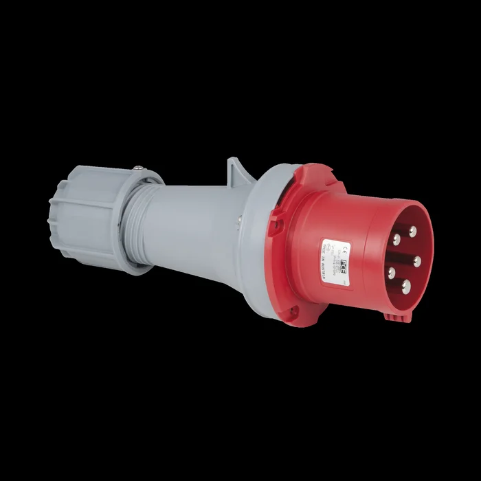 PCE CEE 63 A/400 V 5-pin Plug male Rot – IP44