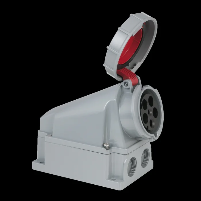 PCE CEE 63 A/400 V 5P Wallmount – female Rot – IP67