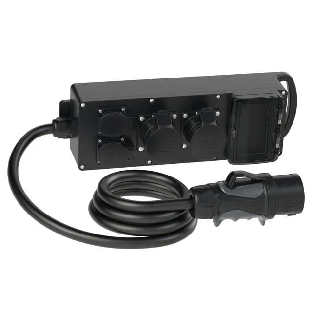 PCE Mobilverteiler Vollgummi Baureihe Steyregg – MV 2×16/5 2xSSD 2m5G4St32 MI Ea