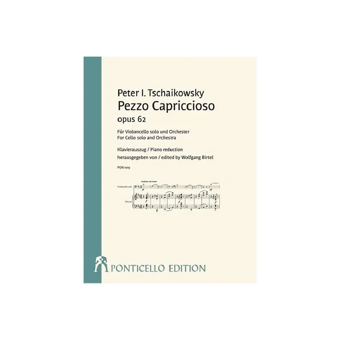 Pezzo capriccioso op.62 für Violoncello und Orchester