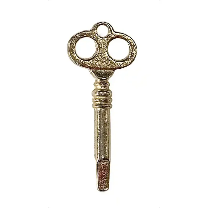 Pianoschlüssel dreikant vernickelt, Klavierschlüssel