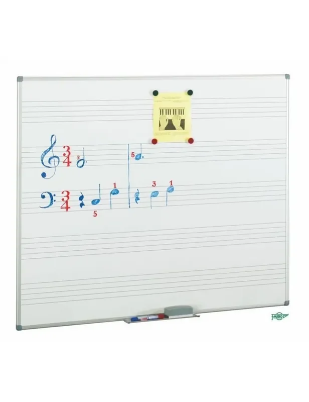 Pizarra pentagramas 122×100