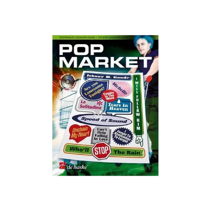 Pop Market (+CD) for saxophone in B