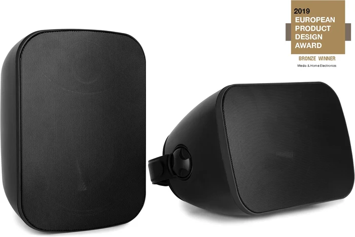 Power Dynamics BD50B In/Outdoor-Lautsprecherset Schwarz 120W