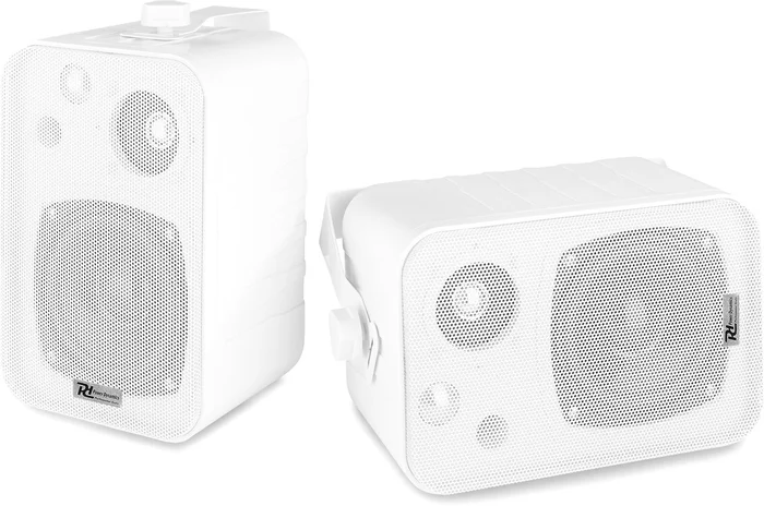 Power Dynamics BV40W Hintergrund-Lautsprecher Weiß 4″ 100V