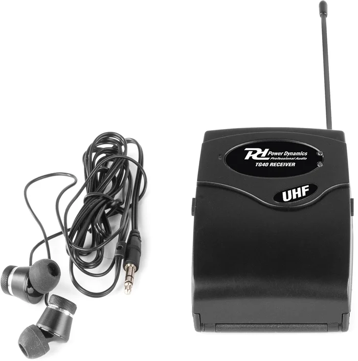 Power Dynamics TG40R Drahtloser Reiseleiter-Empfänger