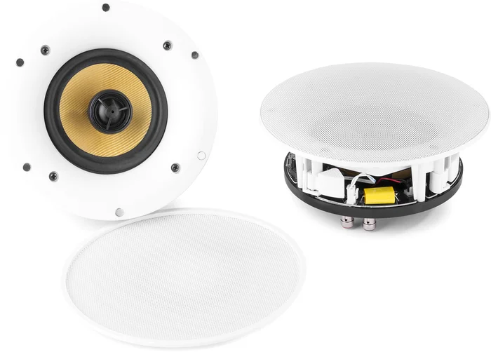 Power Dynamics WCS80 WiFi/BT-Deckenlautsprecher-Set 140W 8″