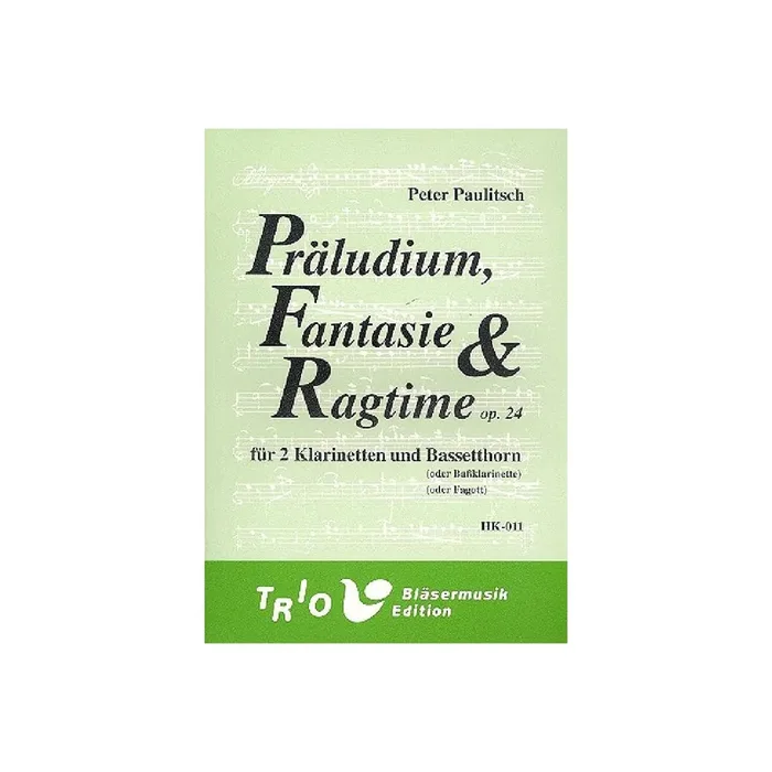 Präludium, Fantasie und Ragtime