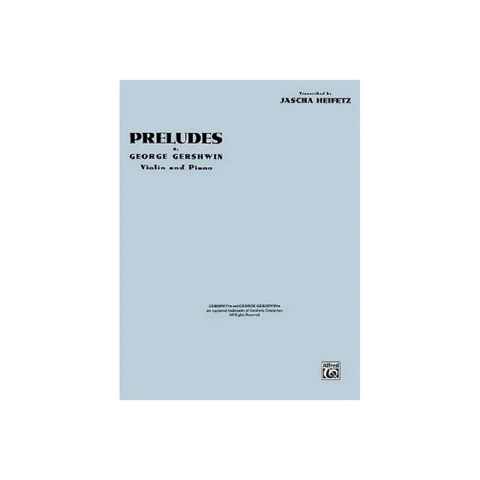 Preludes for violin and piano